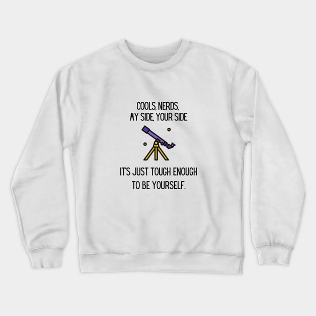 Ronald Miller/cools, nerds Crewneck Sweatshirt by Said with wit